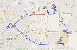 Originally Planned Route